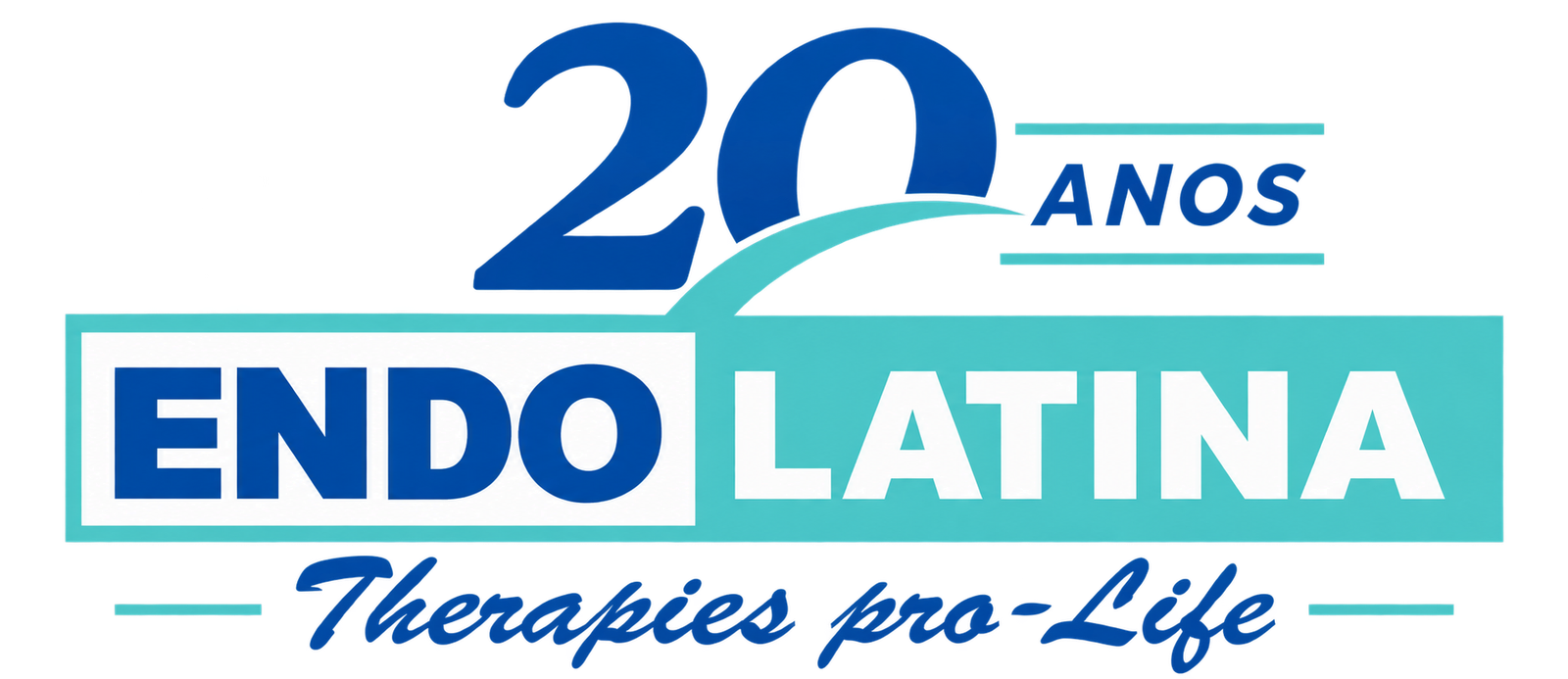 Logo Endolatina 20 anos